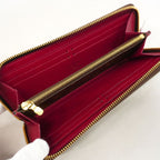 Louis Vuitton Wallet Monogram Portefeuille Clemence Fuchsia — view 4