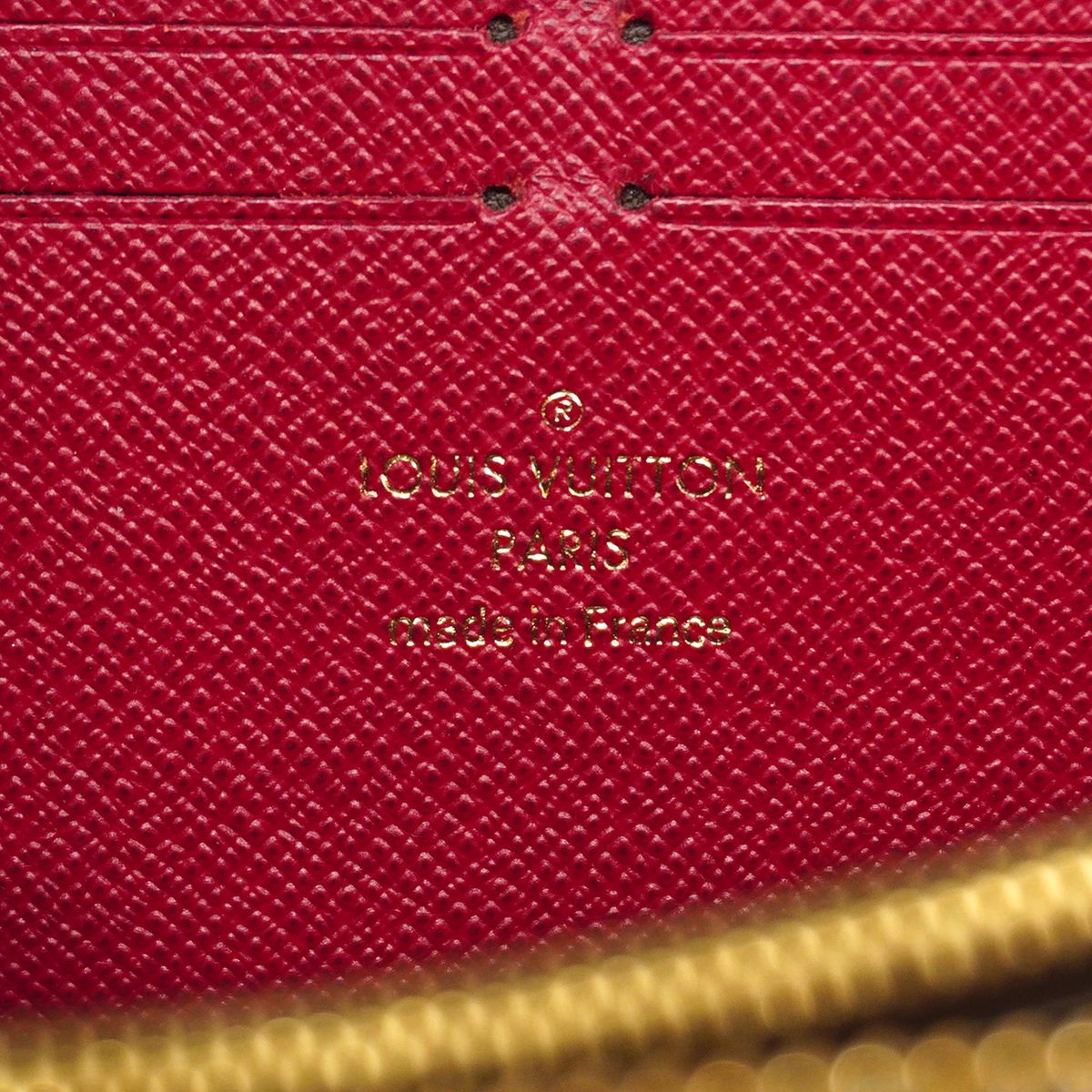 Louis Vuitton Wallet Monogram Portefeuille Clemence Fuchsia — view 5