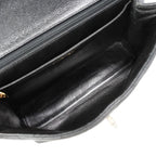 Chanel Handbag Quilted Caviar Leather Black Gold — view 4