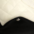 Chanel Tote Cambon Lambskin White Silver — view 6