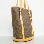 Louis Vuitton Tote Monogram Bucket GM Brown — view 2