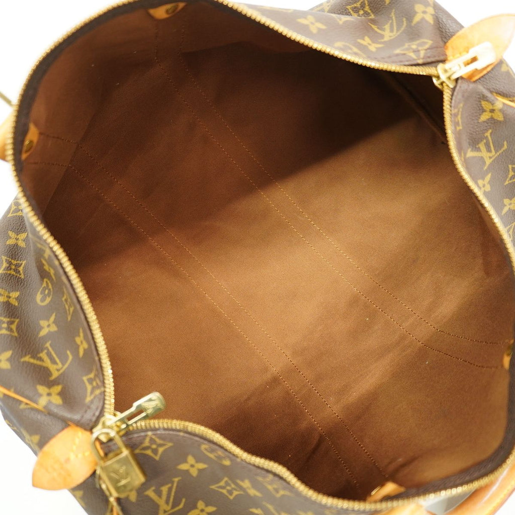 Louis Vuitton Boston Bag Monogram Keepall 45 Brown — view 4