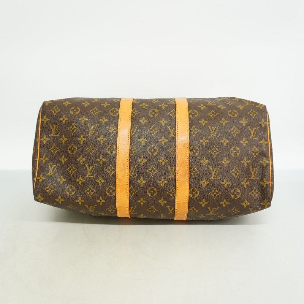 Louis Vuitton Boston Bag Monogram Keepall 45 Brown — view 3