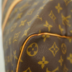Louis Vuitton Boston Bag Monogram Keepall 45 Brown — view 6