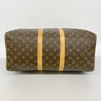 Louis Vuitton Boston Bag Monogram Keepall 45 Brown — view 3