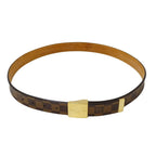 Louis Vuitton Belt Damier Canvas Ceinture Carre Brown 90/36 — view 3