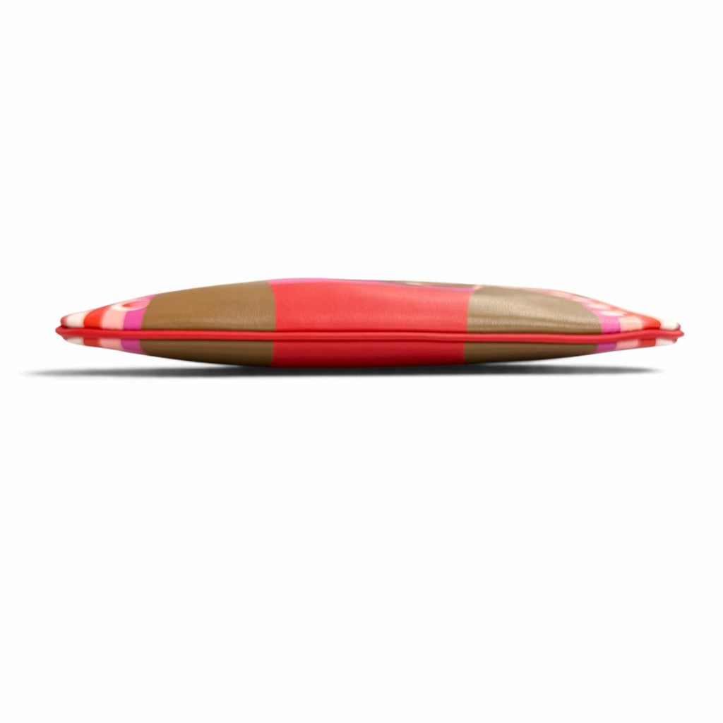 Hermes Carre Pocket Long Rainbow Love Veau Swift Rouge de Coeur Halzan Pouch — view 4