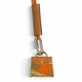 Hermes Kelly H Vibrasion Curiosity Pendant Orange Necklace