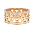 Hermes Chaine D'ancre Divine Diamond Ring