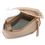 Loewe Puzzle Edge Bag Mini 2-Way Bag Leather Sand Beige — view 7