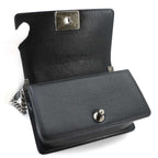 Chanel Boy Small Chain Shoulder Bag Caviar Leather Black — view 7
