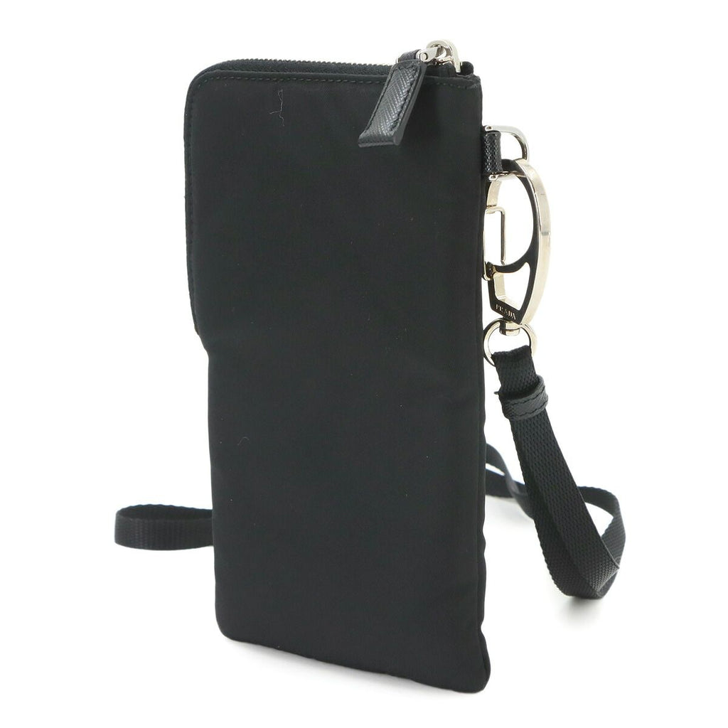 Prada Pouch Nylon Black Silver — view 4