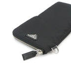 Prada Pouch Nylon Black Silver — view 6