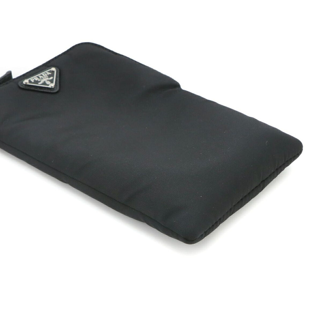 Prada Pouch Nylon Black Silver — view 5
