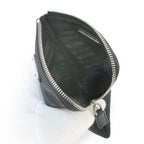 Prada Pouch Nylon Black Silver — view 8
