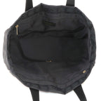 Chanel New Travel Line Tote MM Nylon Jacquard Leather Black — view 7