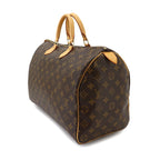 Louis Vuitton Monogram Speedy 40 Hand Bag Brown Gold — view 4