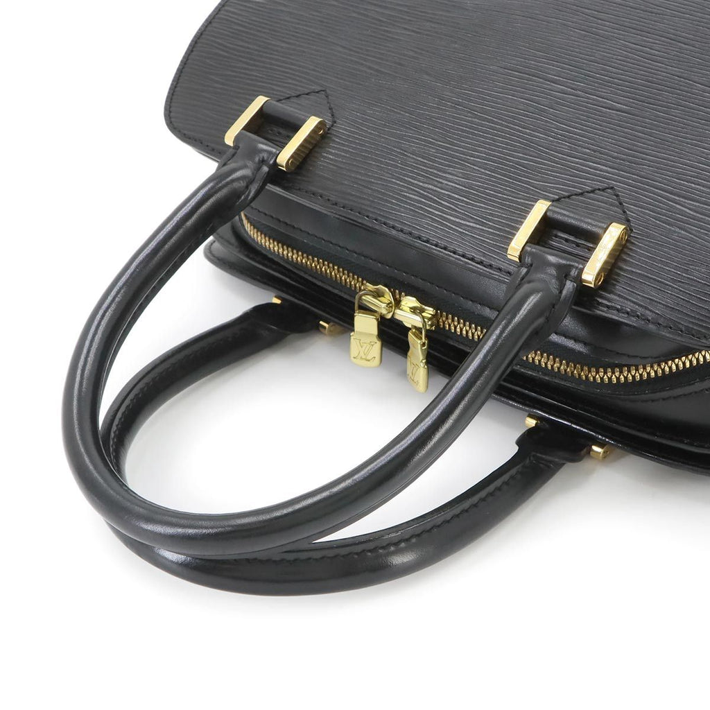 Louis Vuitton Epi Pont Neuf Hand Bag Leather Noir Gold — view 5