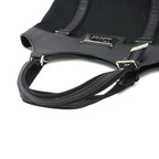 Dior Trotter Street Chic Tote Canvas Leather Black — view 5