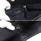 Dior Trotter Street Chic Tote Canvas Leather Black — view 7