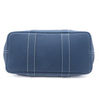 Hermes Garden Party PM Blue Deplus Silver Handbag Negonda — view 3