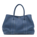 Hermes Garden Party PM Blue Deplus Silver Handbag Negonda