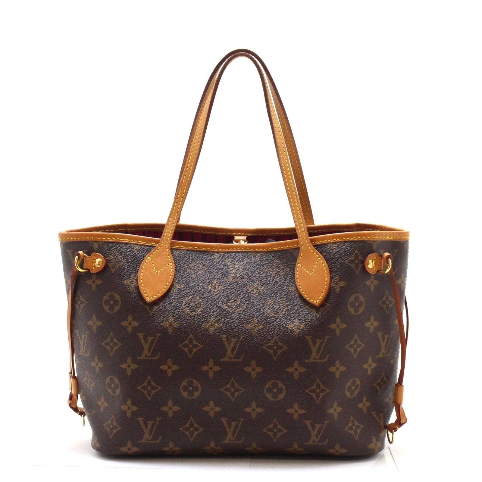 Louis Vuitton Neverfull PM Monogram Pivoine Tote Canvas