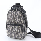 Dior Oblique Sling Bag Leather 2-Way