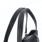 Gucci GG Nylon Leather Tote Shoulder Hand Black — view 2