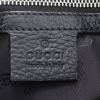 Gucci GG Nylon Leather Tote Shoulder Hand Black — view 5
