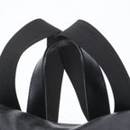Gucci Leather Nylon Backpack Shoulder Bag — view 2