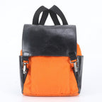 Gucci Leather Nylon Backpack Shoulder Bag