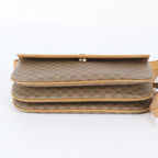 Gucci Vintage Micro GG Leather Shoulder Bag Tote Brown — view 6