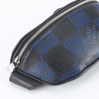 Louis Vuitton Damier Infini 3D Bum Bag Leather 2-Way Crossbody Waist Pouch — view 6
