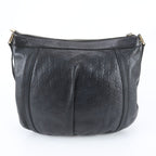 Gucci Guccissima Abbey Leather Shoulder Bag Crossbody Black — view 3