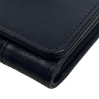 Chanel Wallet Mademoiselle Flap Blue Logo — view 7