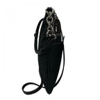 Fendi Shoulder Bag Zucchino Black FF Logo — view 4