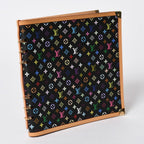 Louis Vuitton Vandredi Notebook Takashi Murakami Monogram Multicolor Noir Gold — view 3