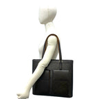 Louis Vuitton Wilwood Monogram Matte Leather Tote Black Noir — view 2