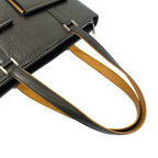 Louis Vuitton Wilwood Monogram Matte Leather Tote Black Noir — view 4