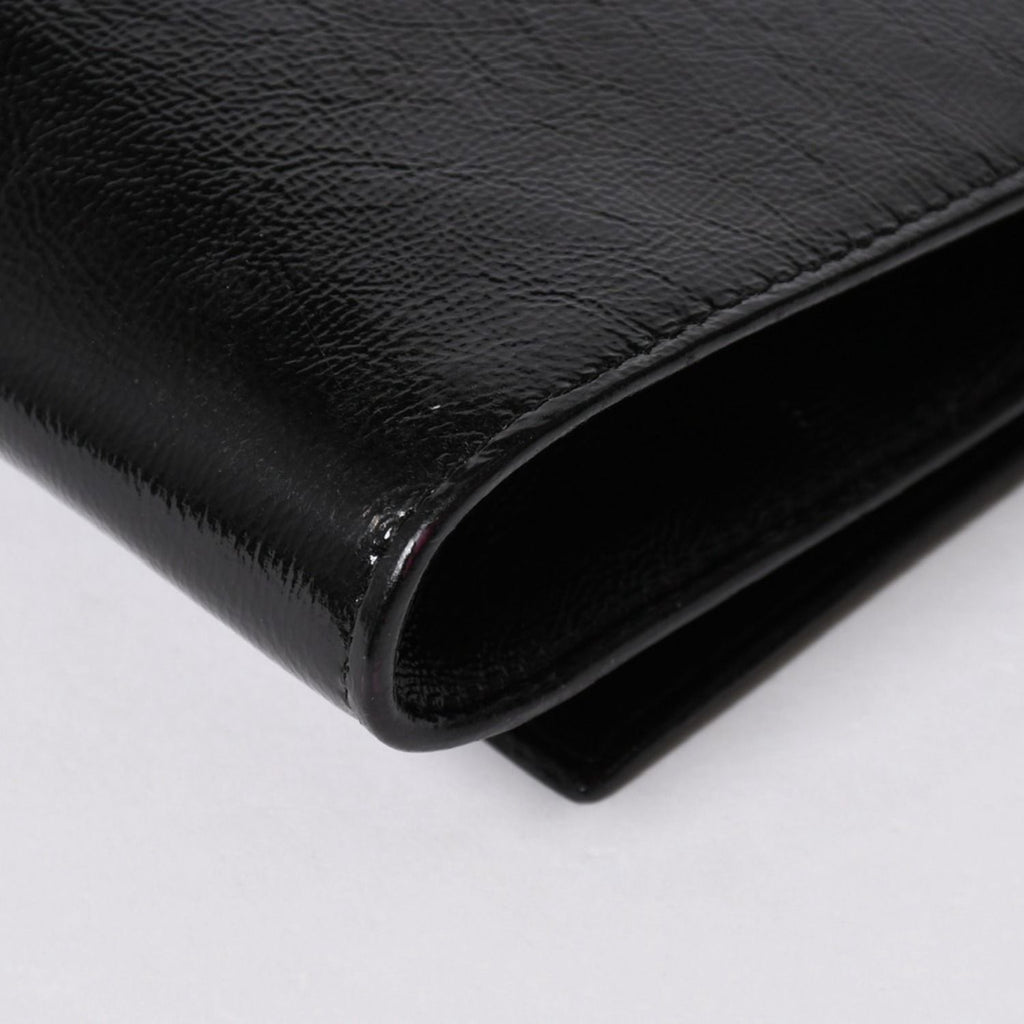 Saint Laurent Clutch Handbag Second Black Silver — view 8