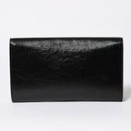 Saint Laurent Clutch Handbag Second Black Silver — view 2