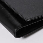 Saint Laurent Clutch Handbag Second Black Silver — view 6