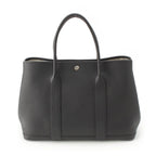 Hermes Garden Party 36 PM Negonda Leather Tote Black