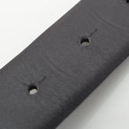 Chanel CC Logo Circle Leather Belt Black 75/30 — view 8