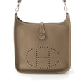 Hermes Evelyne 3 29 PM III PM Taurillon Clemence Shoulder Bag Etoupe