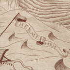 Hermes Carre Geant Cashmere Silk All Over Print Cosmographia Universalis Space — view 7