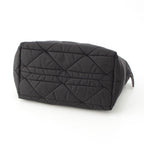Prada Re-Nylon Padded Nylon Triangle Logo 2-Way Medium Tote Black — view 5