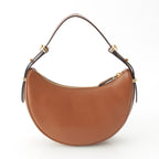 Prada Arque Small Leather 2-Way Handbag Cognac Tan Brown — view 4