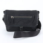 Prada White Tag with Tessuto Nylon Triangle Logo Leather Shoulder Bag